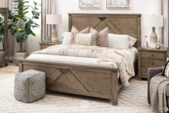 Aspen Tucker Queen Panel Bed -Home Furniture Shop ASP I45 CALKING 02