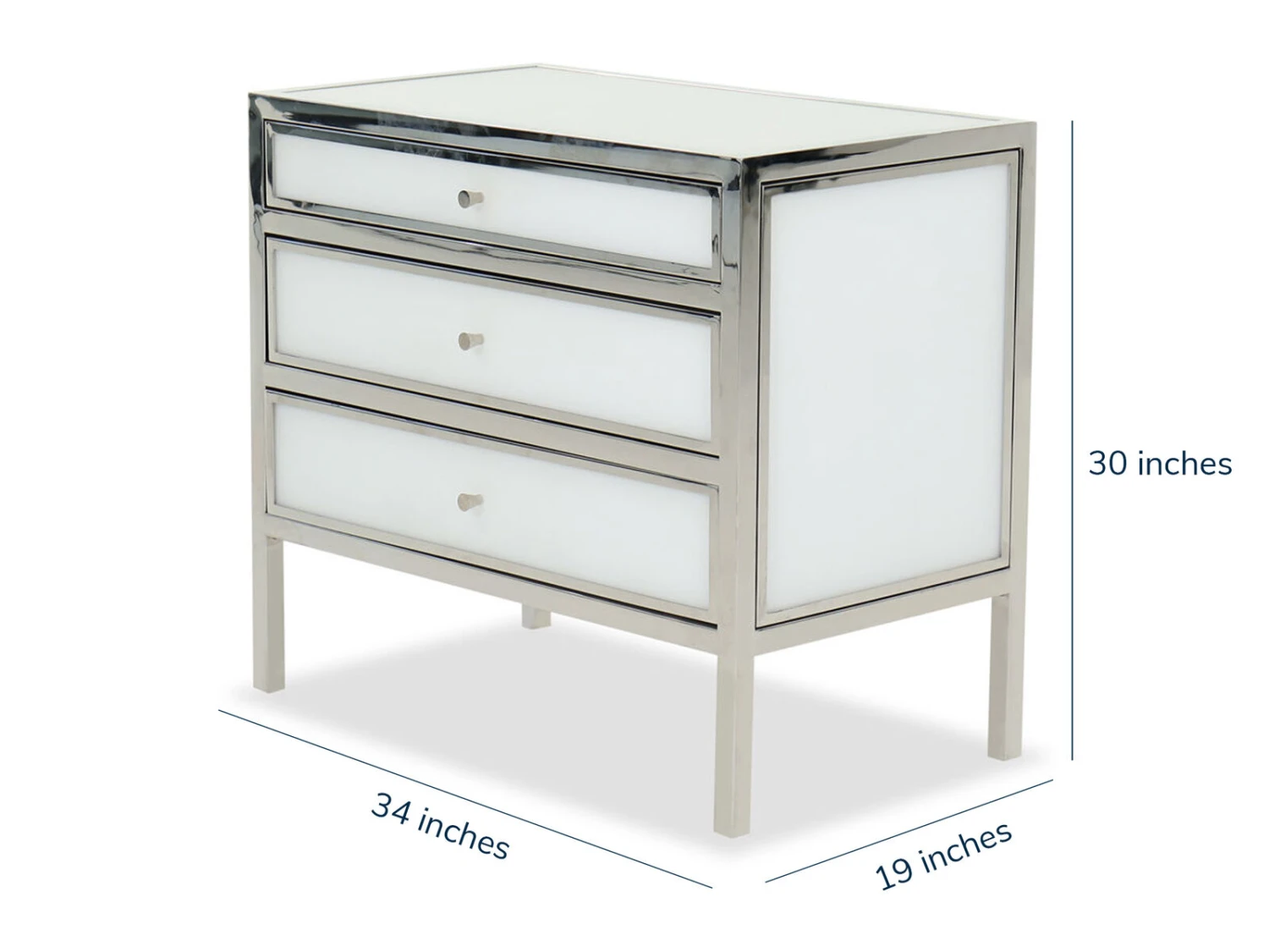 Interiors Blanca Nightstand 8 Interiors Blanca Nightstand - Image 6