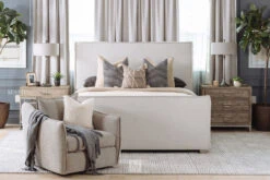 Loft Highlandpark Sawyer King Upholstered Bed -Home Furniture Shop BHT 398 U MV 07