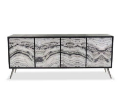 Melange Rockee Four Door Credenza