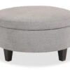 Medium Round Storage Ottoman -Home Furniture Shop JLO A002262 JUST 01