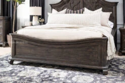 Bellamy Shaped Bed -Home Furniture Shop MHFI B2491 KING 06