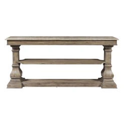 Garrison Cove Hall Console With Stone-Top 