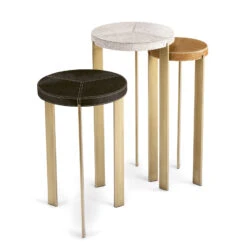 Andres Hair On Hide Mixer Table Set