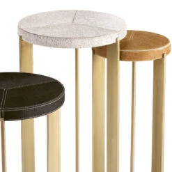 Andres Hair On Hide Mixer Table Set -Home Furniture Shop RADDS 30 1159BRS 07