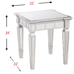 Fareham Mirrored End Table 9 Fareham Mirrored End Table -Home Furniture Shop SEIFL CK3632 10
