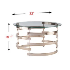 Gosport Round Cocktail Table 9 Gosport Round Cocktail Table -Home Furniture Shop SEIFL CK5430 10