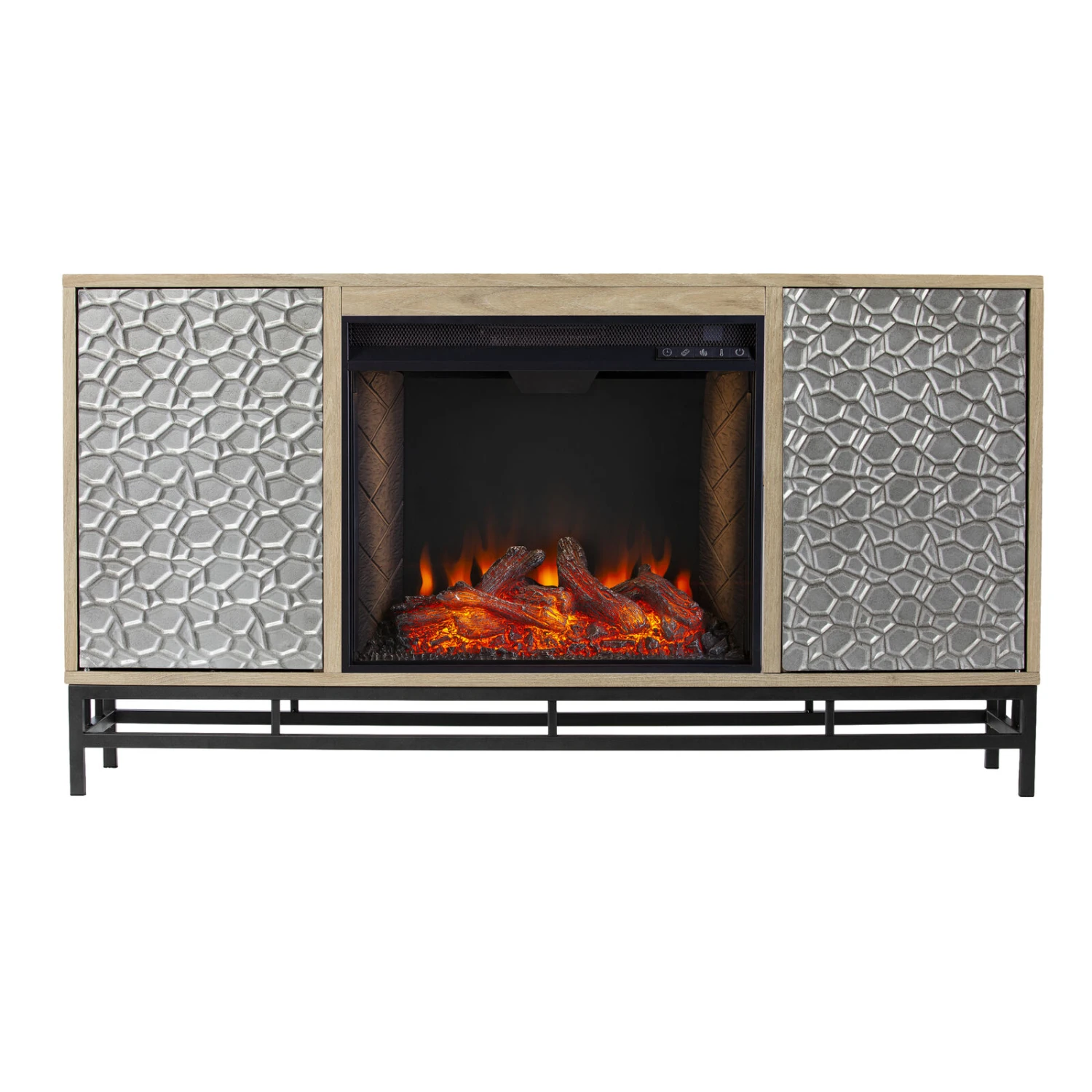 Luciana Smart Fireplace Console 2 Luciana Smart Fireplace Console