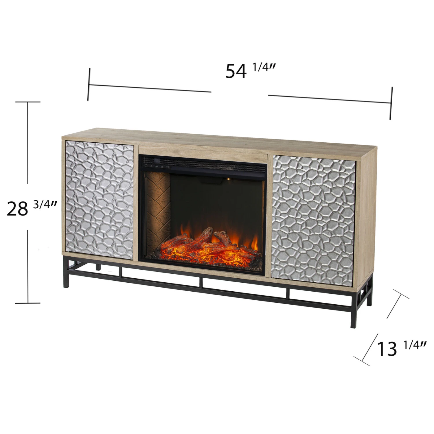 Luciana Smart Fireplace Console 4 Luciana Smart Fireplace Console - Image 3
