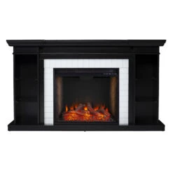Longridge Smart Fireplace Bookcase