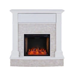 Clifford Smart Fireplace Console