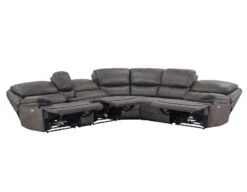 Plaza Grey 6-Piece Sectional 16 Plaza Grey 6-Piece Sectional -Home Furniture Shop STEV LZ950 6PC 04