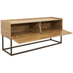 Sunnydaze Decor Sunnydaze Industrial-Style MDP Buffet Table - Brown - 54.75 In -Home Furniture Shop ad8b7385b32c483ea0205689b4c35906