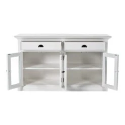 Belen Kox Classic White Glass Door Buffet, Belen Kox -Home Furniture Shop ae27e12055b04c90ae980f18dbeb7a42