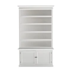 Belen Kox Classic White Tall Single-Bay Hutch, Belen Kox