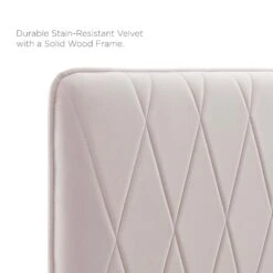 Modway - Phillipa Performance Velvet King Platform Bed -Home Furniture Shop b1aa4315ece44e32a6d749314331a171