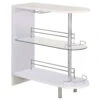 Beautiful Contemporary Bar Table, White-Benzara