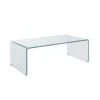 Contemporary Style Minimal Clear Glass Coffee Table -Home Furniture Shop b5200ba6e4d946e698eeed8b9a4c62af