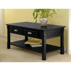 Winsome Timer - Coffee Table - Drawers And Shelf -Home Furniture Shop b5416e5e88a8460da7f8de6b40bc4d0d