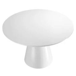 Modway - Provision 47" Round Dining Table White -Home Furniture Shop b6f20cfcf6fd48ecbf486c1bacb2a802