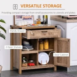 Storage Sideboard Rustic Barn Door Storage Cabinet Modern Farmhouse Buffet Sideboard For Kitchen & Dining Room, Light Oak 12 Storage Sideboard Rustic Barn Door Storage Cabinet Modern Farmhouse Buffet Sideboard For Kitchen & Dining Room, Light Oak -Home Furniture Shop b6f5bcf0b84d4300a792c492672d1b1b