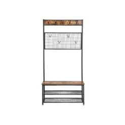 BreeBe Industrial Free Standing Coat Rack Bench 11 BreeBe Industrial Free Standing Coat Rack Bench -Home Furniture Shop b9ce34ea7a9340a5b0b115ff609159b5