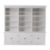 Belen Kox White Triple-Bay Hutch Storage Unit, Belen Kox -Home Furniture Shop bed14e67e1a740fab1e7337e911af2ce