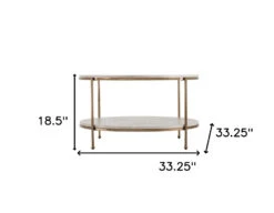 Homezia 33" White Solid Manufactured Wood And Metal Square Coffee Table -Home Furniture Shop c10ac24a01c04d02a565c48c77f4102c