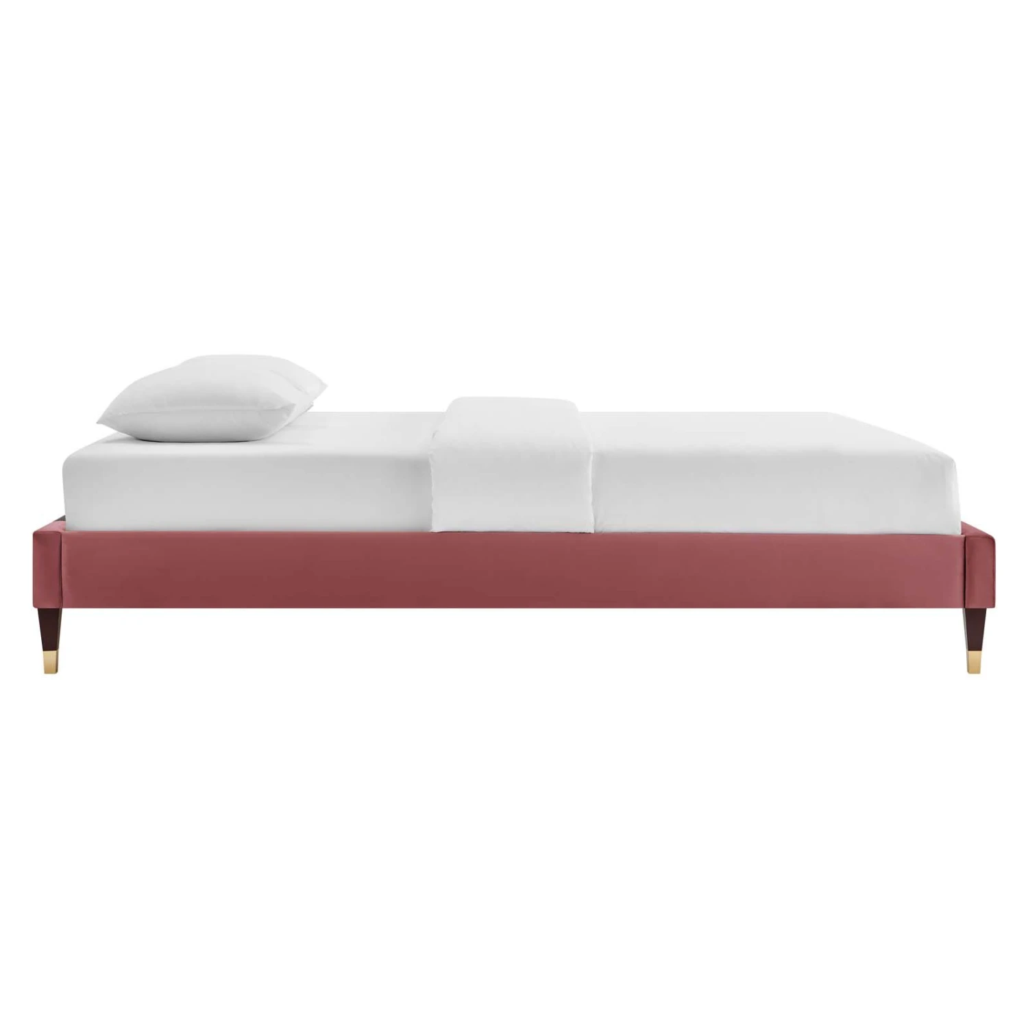 Modway - Harlow King Performance Velvet Platform Bed Frame 6 Modway - Harlow King Performance Velvet Platform Bed Frame - Image 4