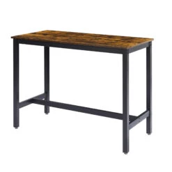 Bar Table Set With 4 Bar Stools With Backrest -Home Furniture Shop c49aaa9ddfc84f89baa79709d114830e