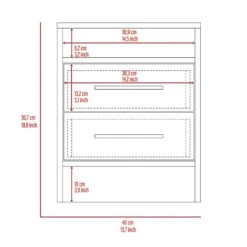 Homezia Light And Dark Oak Two Drawer Nightstand 18 Homezia Light And Dark Oak Two Drawer Nightstand -Home Furniture Shop cee4af33fed841fab5a1ec6ae2f34791
