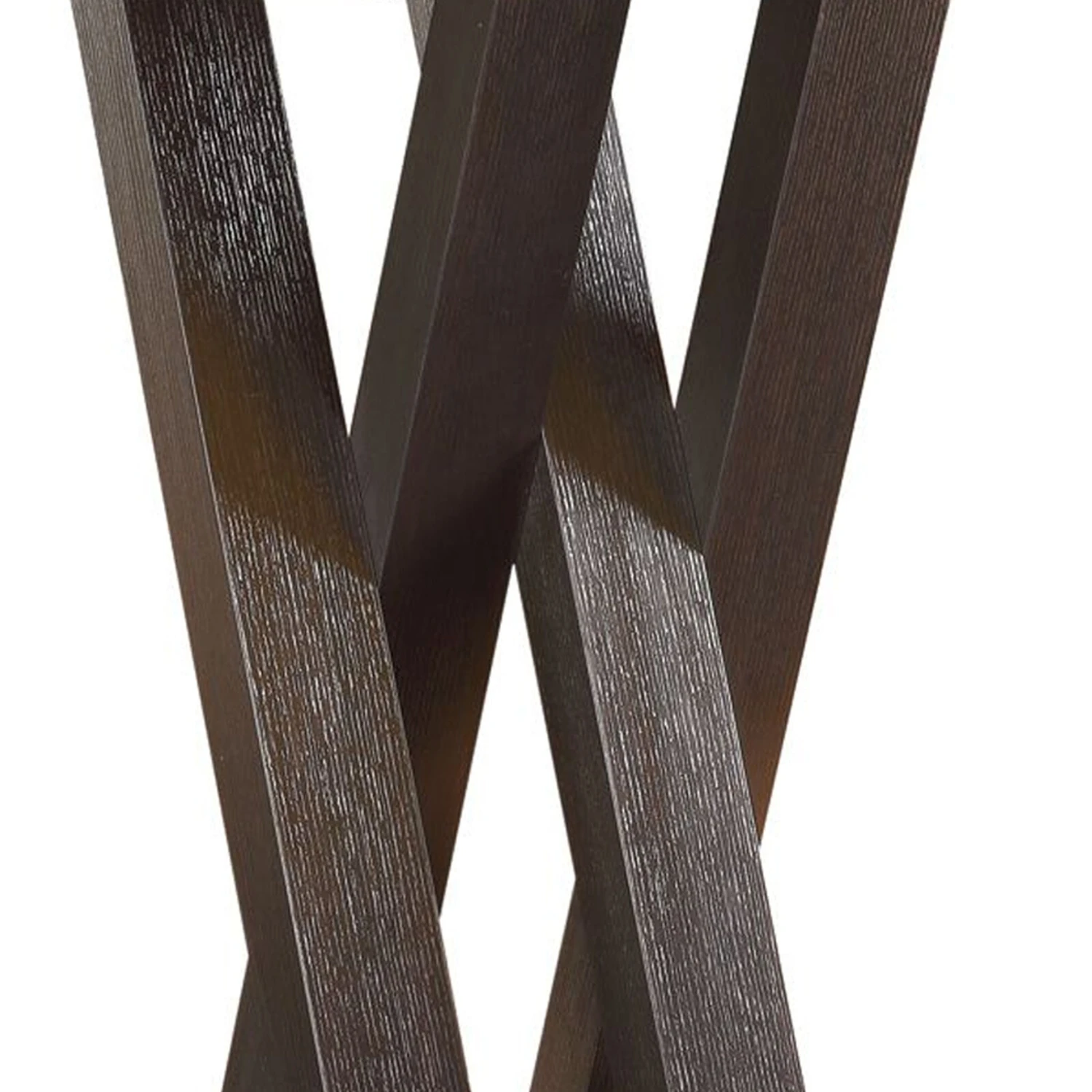 Modern Style Wooden Counter Height Table, Brown-Benzara 5 Modern Style Wooden Counter Height Table, Brown-Benzara - Image 3