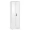 70 Inch Freestanding Storage Cabinet With 2 Doors And 5 Shelves-White 1 70 Inch Freestanding Storage Cabinet With 2 Doors And 5 Shelves-White -Home Furniture Shop d1a5385d14df44aba6651c53c7779488