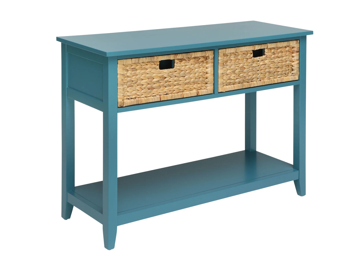 ACME Flavius Console Table, Teal 3 ACME Flavius Console Table, Teal