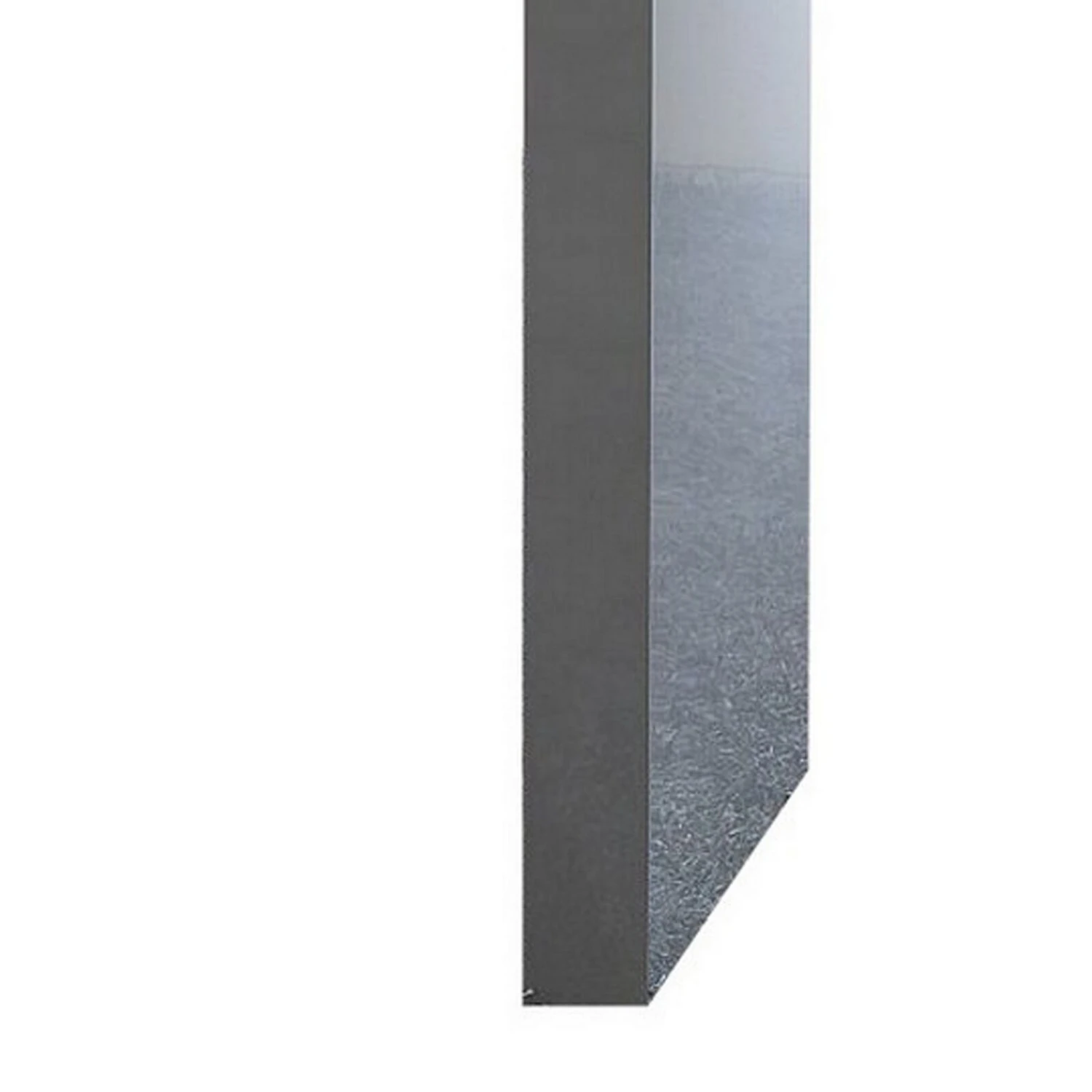 Joey 60 Inch Modern Bar Table, Lacquered Gray Finish, Composite Wood Frame-Benzara 6 Joey 60 Inch Modern Bar Table, Lacquered Gray Finish, Composite Wood Frame-Benzara - Image 4
