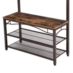 BreeBe Vintage Entryway Coat Stand -Home Furniture Shop e5915ade838742d589d6df064b08b743