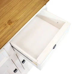 Sunnydaze Decor Sunnydaze Solid Pine Console Table With Drawer - 31.5 Inches H -Home Furniture Shop e6077e192b1d428d808aeb770513a48b