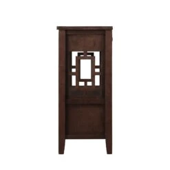 36" Farmhouse Pine Wood Console Table Entry Sofa Table With 4 Drawers & 1 Storage Shelf For Entryway Living Room Bedroom Hallway Kitchen (Light Espreso) -Home Furniture Shop e7254e72b8c249cdad50419a81e9081f