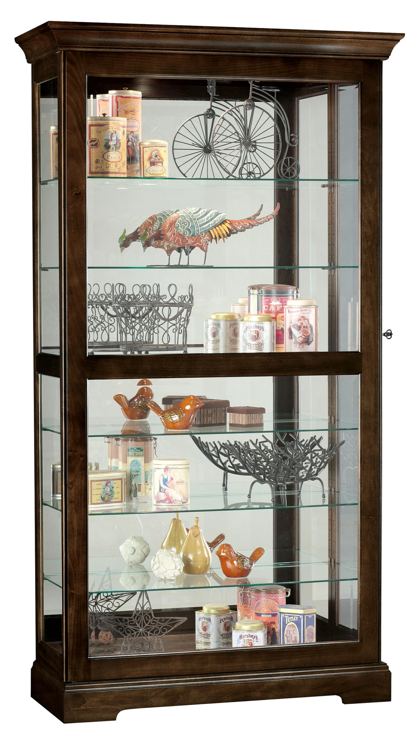 680536 Tyler III Curio Cabinet 3 680536 Tyler III Curio Cabinet
