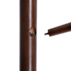 BreeBe Walnut Wooden Free-Standing Coat Stand 12 BreeBe Walnut Wooden Free-Standing Coat Stand -Home Furniture Shop ecfbb5bab0a240e39b5f5bffa4e6df23