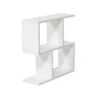 Rectangle 4 Shelves End Table, Narrow Chairside Table, 23 Inch Skinny End Table For Living Rooms, White -Home Furniture Shop f43eb366a8db4f209b59515d53e5bc2a