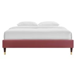 Modway - Harlow King Performance Velvet Platform Bed Frame 14 Modway - Harlow King Performance Velvet Platform Bed Frame -Home Furniture Shop f4738083965d450c85d0182a1451d5f5