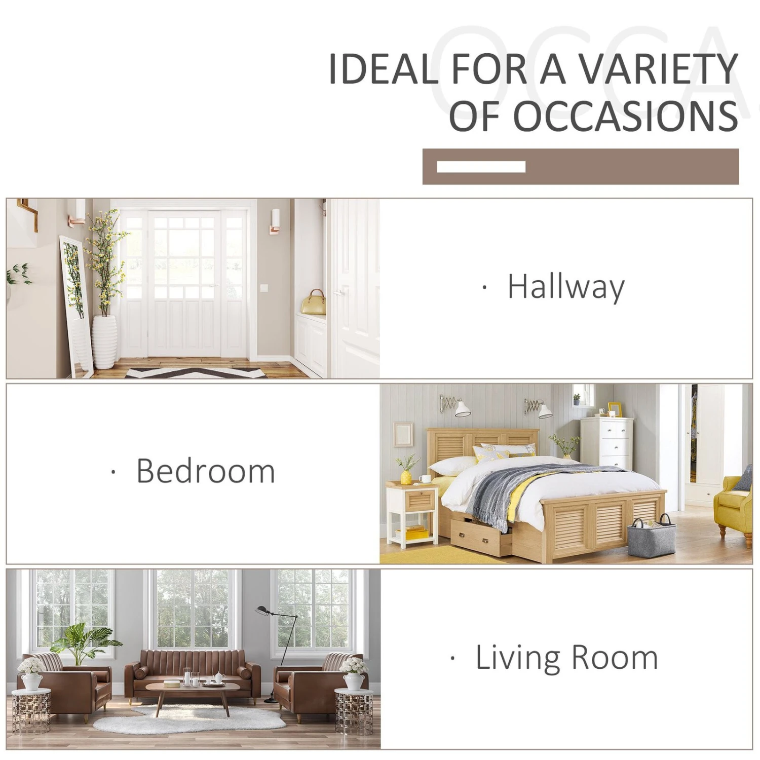 Coat Rack Wooden Hall Tree Storage Organizer Shoe Bench With Shoe Rack 3 Hooks For Hallway Or Living Room, Brown 8 Coat Rack Wooden Hall Tree Storage Organizer Shoe Bench With Shoe Rack 3 Hooks For Hallway Or Living Room, Brown - Image 6